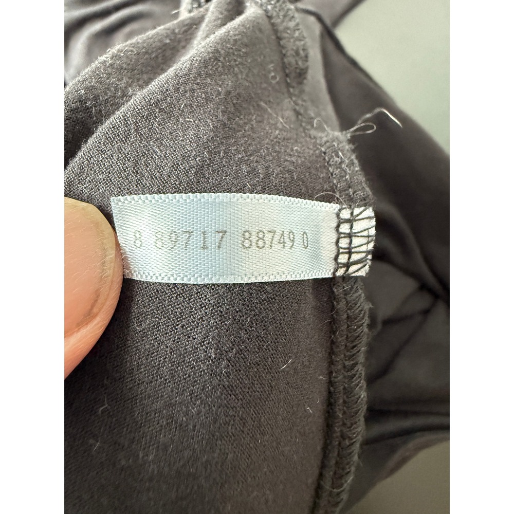 Bobbie Brooks Black High Waisted Yoga Pants Straight Leg Size Medium Athleisure - Picture 7 of 7